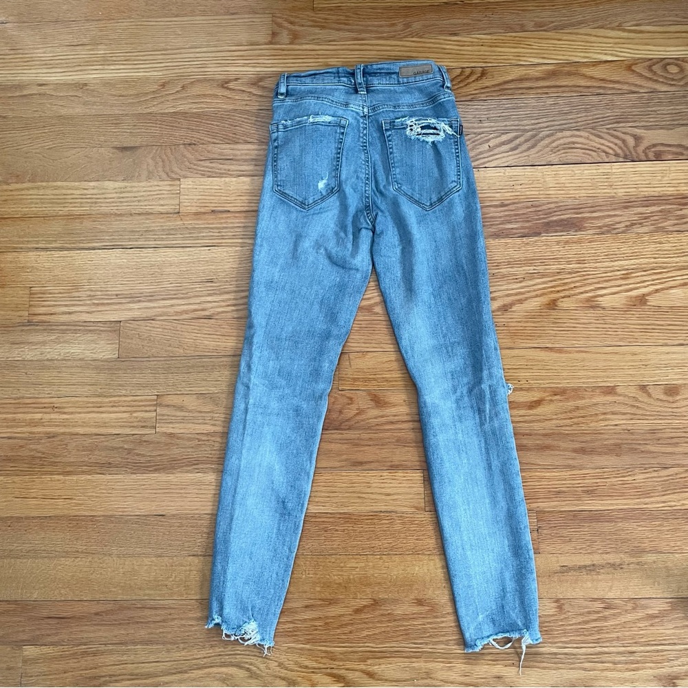 Garage Distressed Ripped Skinny Jeans - Picture 5 of 6